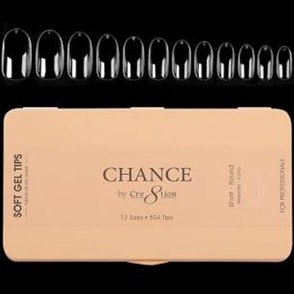 Picture of CHANCE SOFT GEL TIPS SHORT ROUND