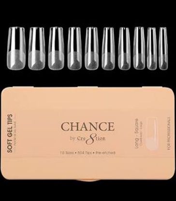 Picture of CHANCE SOFT GEL TIPS LONG SQUARE