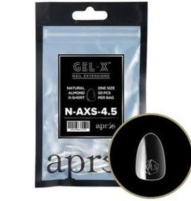 Picture of APRES GEL-XÂ® NATURAL ALMOND SHORT TIP REFILL BAG-4.5