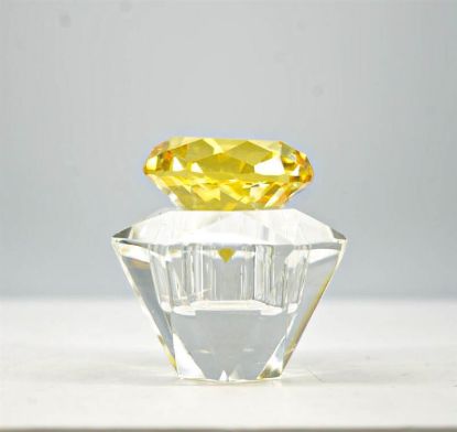 Picture of DIAMOND JAR WITH YELLOW TOP