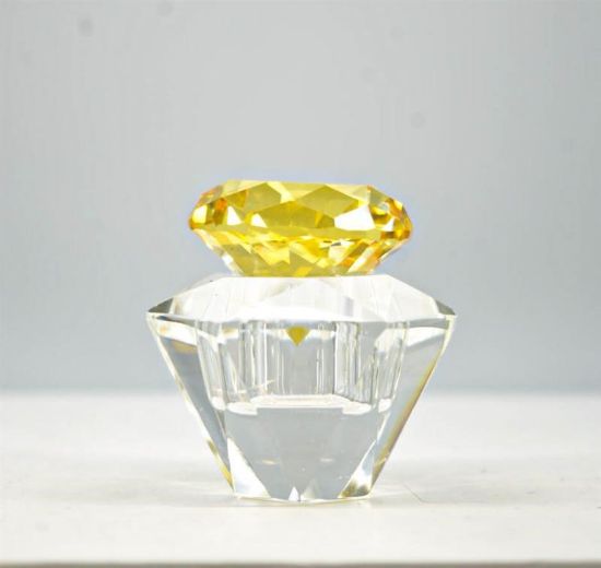 Picture of DIAMOND JAR WITH YELLOW TOP