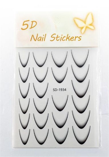 Picture of 5D NAIL ART STICKER FRENCH - SD - 1934