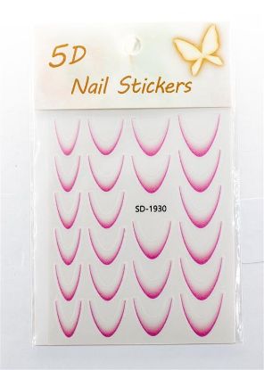 Picture of 5D NAIL ART STICKER FRENCH - SD - 1930