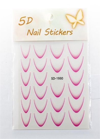 Picture of 5D NAIL ART STICKER FRENCH - SD - 1930