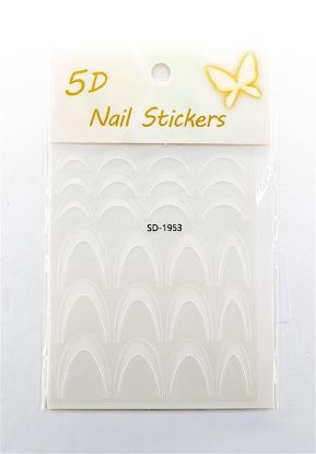 Picture of 5D NAIL ART STICKER FRENCH - SD - 1953