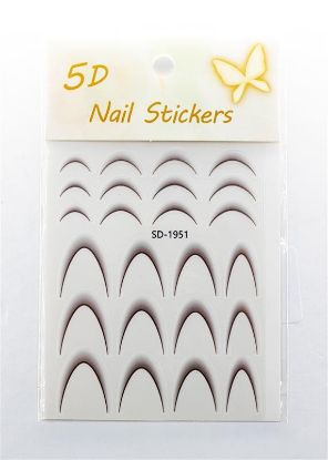 Picture of 5D NAIL ART STICKER FRENCH - SD - 1951