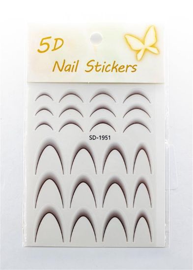 Picture of 5D NAIL ART STICKER FRENCH - SD - 1951