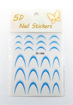 Picture of 5D NAIL ART STICKER FRENCH - SD - 1948