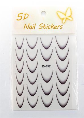 Picture of 5D NAIL ART STICKER FRENCH - SD - 1931