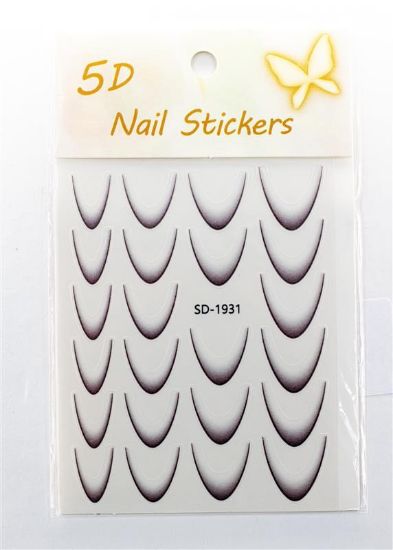 Picture of 5D NAIL ART STICKER FRENCH - SD - 1931