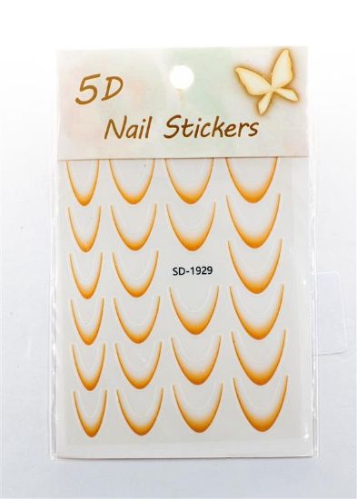 Picture of 5D NAIL ART STICKER FRENCH - SD - 1929