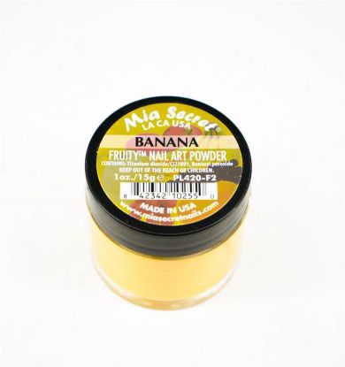 Picture of MIA SECRET BANANA FRUITY ACRYLIC POWDER 1 OZ