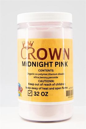 Picture of CROWN POWDER MIDNIGHT PINK ACRYLIC POWDER 32OZ