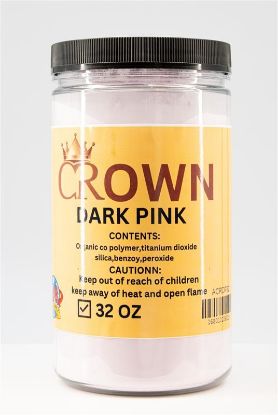 Picture of CROWN POWDER DARK PINK ACRYLIC POWDER 32OZ