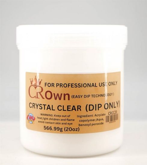 Picture of CROWN CRYSTAL CLEAR DIP ONLY 20OZ