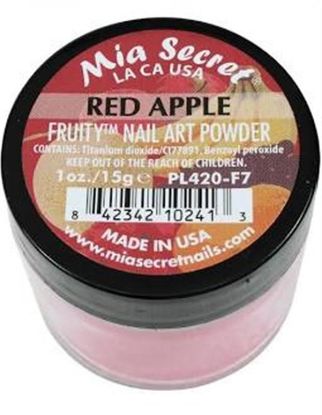 Picture of MIA SECRET RED APPLE FRUITY ACRYLIC POWDER 1 OZ