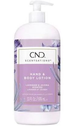 Picture of CND SCENTSATIONS LAVENDER & JOJOBA LOTION 33 OZ CASE OF 6