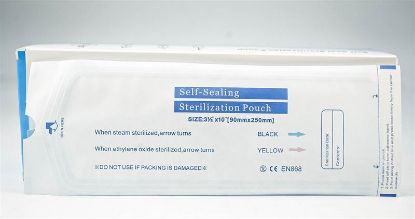 Picture of CROWN STERILIZING POUCH LONG WITH INDICATOR CASE OF 20 BOXES