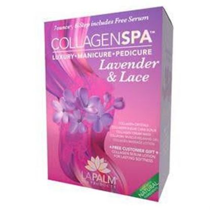 Picture of LA PALM LAVENDER COLLAGEN SPA CASE OF 60 KITS