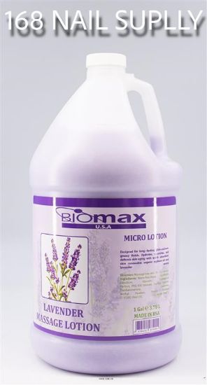 Picture of BIOMAX LAVENDER MASSAGE LOTION CASE OF 4 - 1 GALLONS