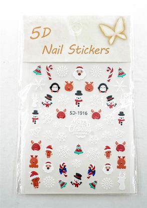 Picture of 5D NAIL STICKERS CHRISTMAS - SD-1916