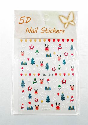 Picture of 5D NAIL STICKERS CHRISTMAS - SD-1913