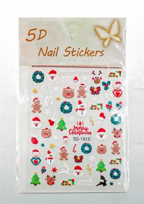 Picture of 5D NAIL STICKERS CHRISTMAS - SD-1915