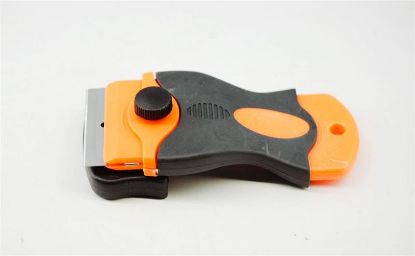 Picture of TABLE SCRAPER - BLACK AND ORANGE