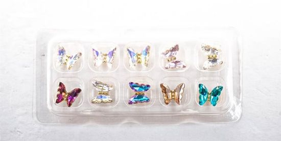 Picture of NEW FASHION MULTI-COLOR MINI BUTTERFLY CHARMS