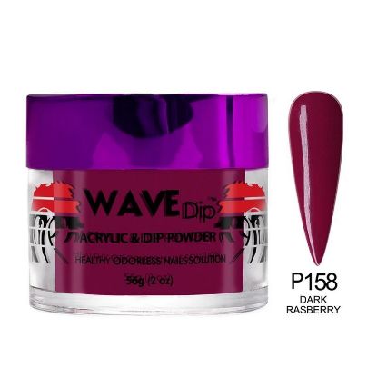 Picture of WAVE SIMPLICITY DIP ACRYLIC DARK RASBERRY DIP P158