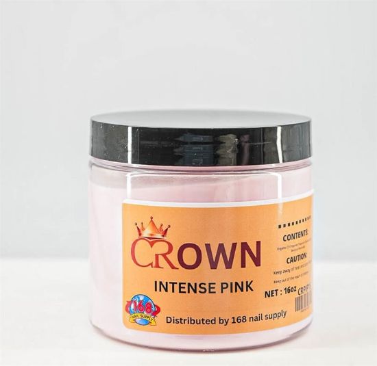 Picture of CROWN INTENSE PINK ACRYLIC POWDER 16OZ