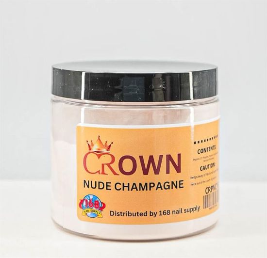 Picture of CROWN NUDE CHAMPAGNE ACRYLIC POWDER 16OZ