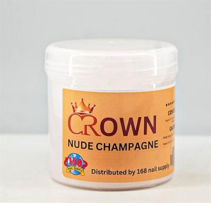 Picture of CROWN NUDE CHAMPAGNE ACRYLIC POWDER 8OZ