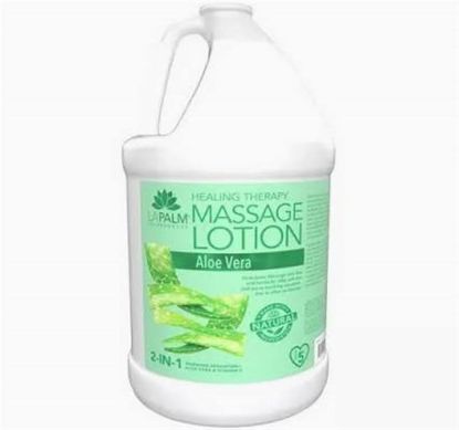 Picture of LA PALM ALOE VERA MASSAGE LOTION CASE OF 4 - 1 GALLONS