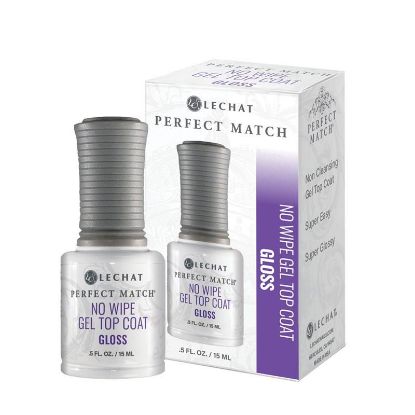 Picture of LECHAT PERFECT MATCH NO WIPE GEL TOP COAT GLOSS .5 FL OZ