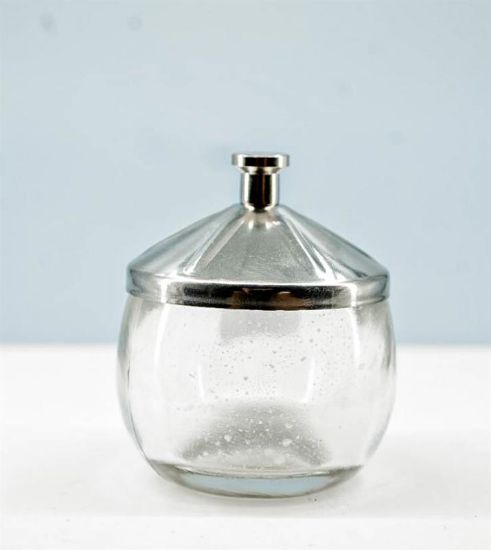 Picture of GLASS JAR WITH LID LIQUID