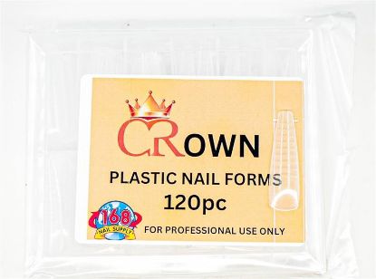 Picture of CROWN PLASTIC NAIL FORMS