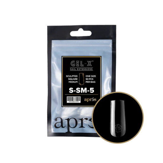 Picture of APRES SCULPTED SQUARE MEDIUM - SIZE 5 (50PCS)