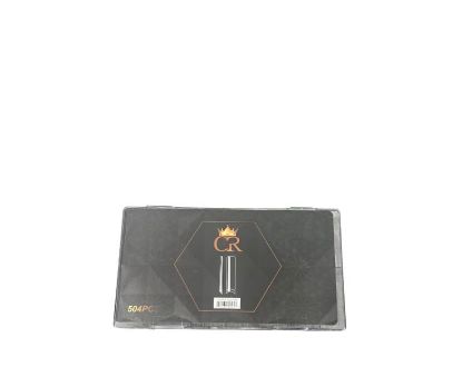 Picture of CROWN  CLEAR TIPS SQUARE XXX LONG 504 PCS JP-041