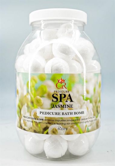 Picture of CROWN PEDICURE BATH BOMB 60PCS (JASMINE)