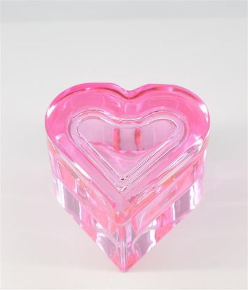 Picture of CROWN HEART DAPPEN DISH PINK