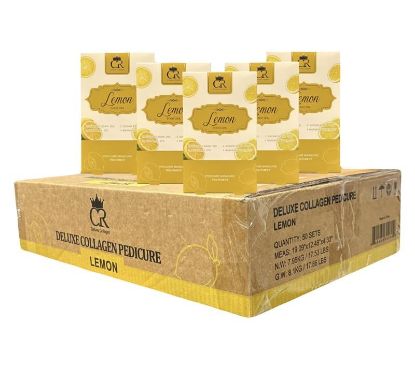 Picture of CROWN DELUXE COLLAGEN 4 STEP CASE OF 50 KITS - LEMON CN