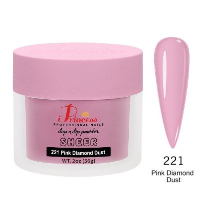 Picture of IPRINCESS DAP N DIP 221 PINK DIAMOND DUST