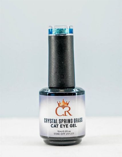 Picture of CROWN CRYSTAL SPRING GRASS CATEYE GEL 18