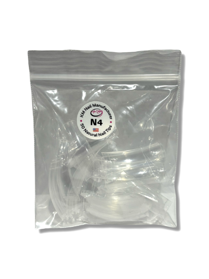 Picture of KM NAIL CLEAR TIP SIZE 4