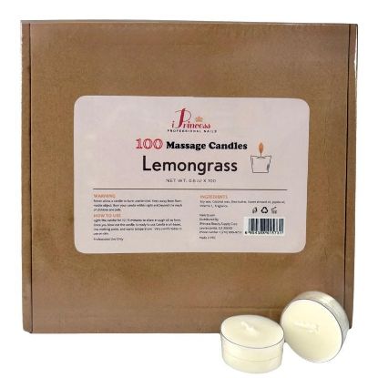 Picture of IPRINCESS 100 MASSAGE CANDLES LEMONGRASS 100PCS