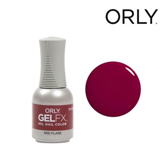 Picture of ORLY 0076 RED FLARE GC