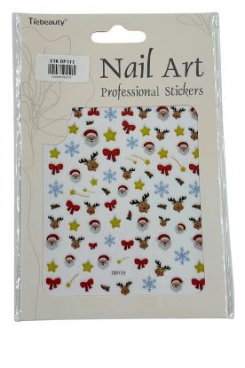 Picture of SANTA REINDEER STICKER