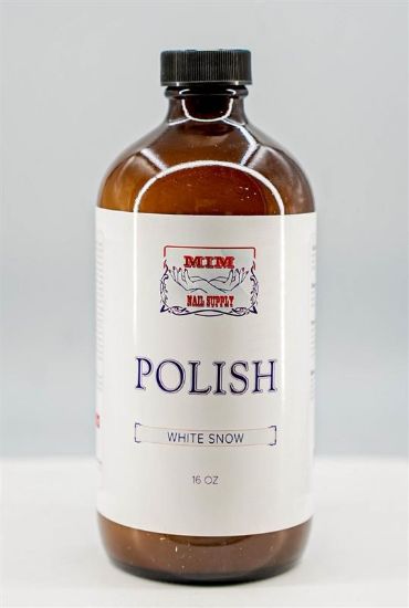 Picture of MIM NAIL SUPPLY WHITE POLISH 16 FL OZ