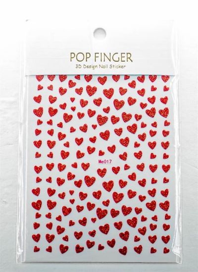 Picture of POP FINGER STICKER - ME017 RED